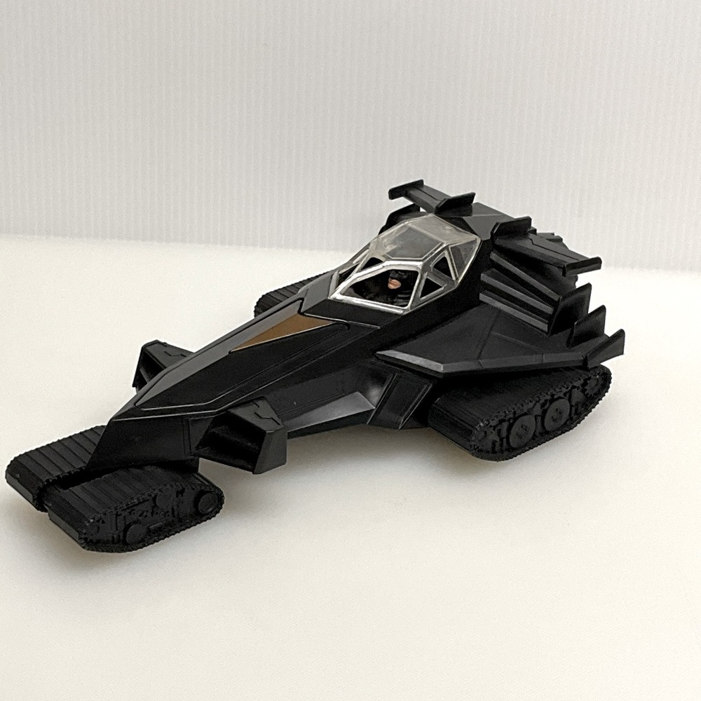 MATTEL BATMAN Car Treadator Rev & Go Low-Tech Toy Black